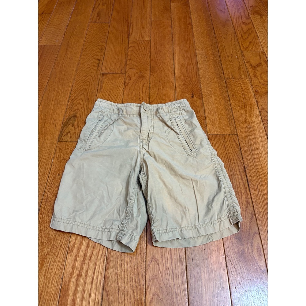 Gap‎ Kids Pull-On Shorts Khaki with Pockets, Elastic Waistband Size small 6/7